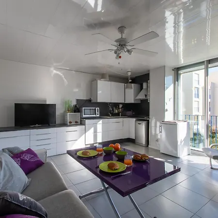 La Perle Marine * à 15 Min * Parking Privé * Literie Confortable Apartamento La Grande-Motte