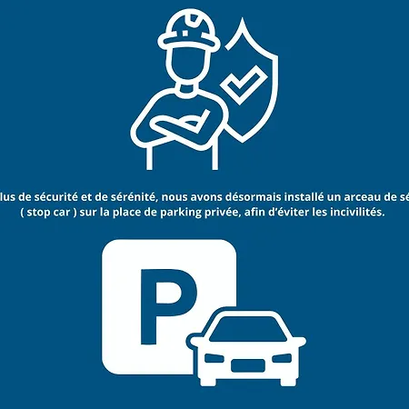La Perle Marine * à 15 Min * Parking Privé * Literie Confortable